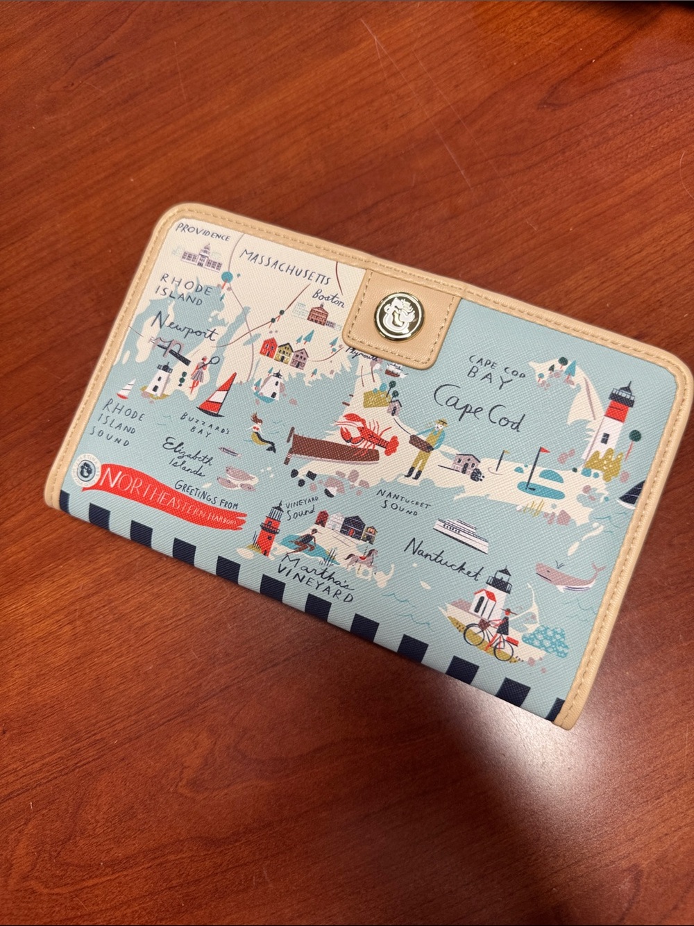 Spartina northeastern harbors wallet // 061738
